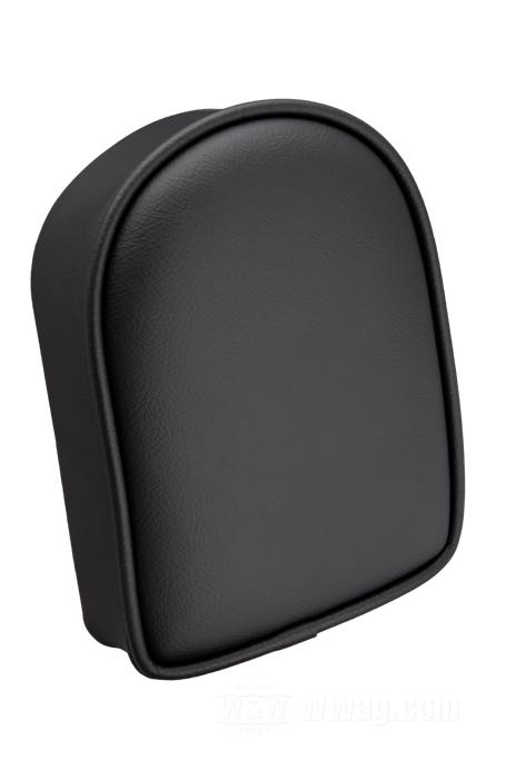 Back Pads by Khrome Werks; for Mini Lowboy sissy bars; synthetic leather, black, smooth; width x height: 140 x 180 mm; gross weight: 540 g