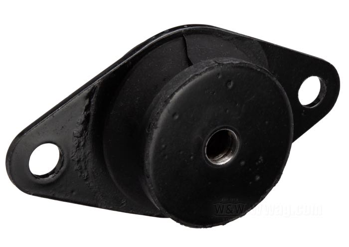 Blocchetto di montaggio; atto per FXR 1982-1986; acciaio / gomma, nero; peso netto: 113 g; rimpiazza OEM HD 65780-82; peso lordo: 113 g