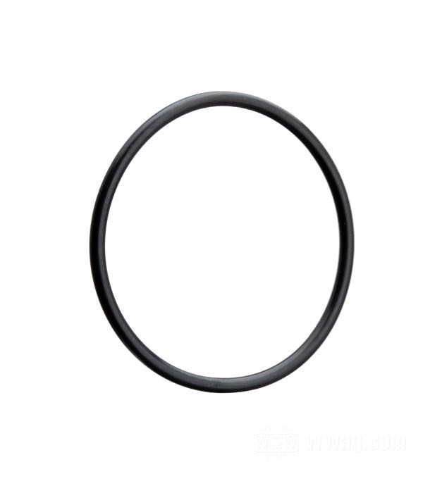 O-Ring by James Gaskets; for Filler plug; for chain inspection cap; fits Sportster 1991-2020; Perf-Form oil cooler; rubber; ID x OD: 46.2 x 51.2 mm, 2.5 mm thick; replaces OEM HD 11188; gross weight: 10 g