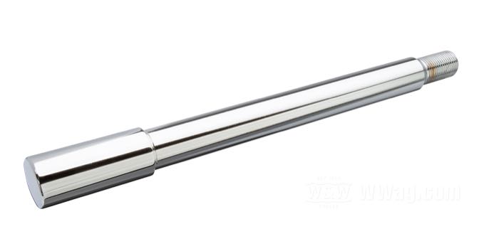 Front axle; fits FXE 1984, Sportster and FXR 1984-1987; steel, chrome-plated; length: 243 mm; Ø 19 mm; thread: 5/8”-18; replaces OEM HD 43883-84; gross weight: 570 g