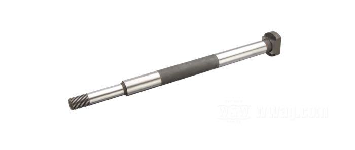 Hinterachse; passend für 750er Solo-Modelle 1941-1952; Stahl, blank; Länge: 265 mm; Ø 11/16”; Gewinde: 1/2”-20; ersetzt OEM HD 41551-41; Bruttogewicht: 470 g