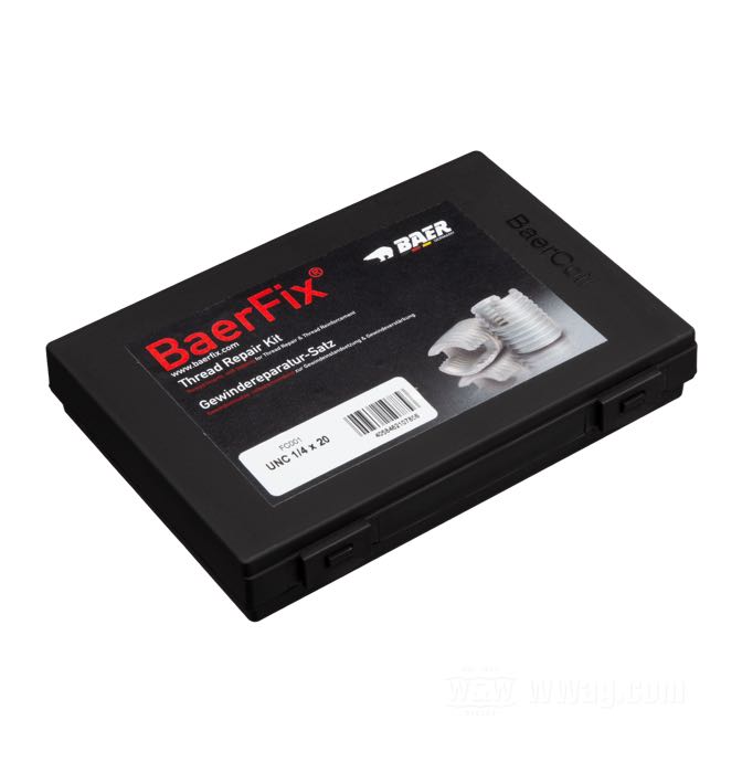 Kit riparazione filettature di Baer; filettatura: 1/4”-20; peso lordo: 168 g