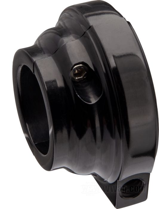 Gasgriffgehäuse »Contour« von Performance Machine; für Einzelgaszug; Billet-Aluminium, schwarz, eloxiert; Gewinde: 5/16”-18; Bruttogewicht: 90 g