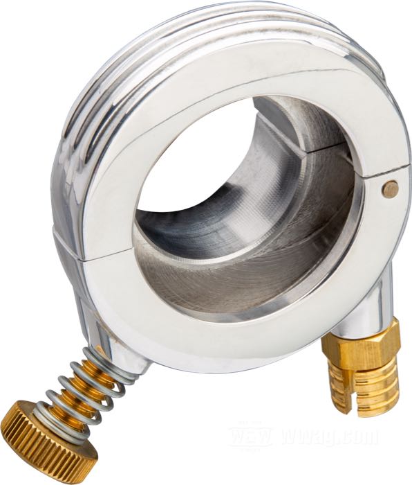 Cocotte de poignée d'accélération »Deluxe« de Kustom Tech; alu forgé, poli; filetage: M6; Italie; poids brut: 100 g