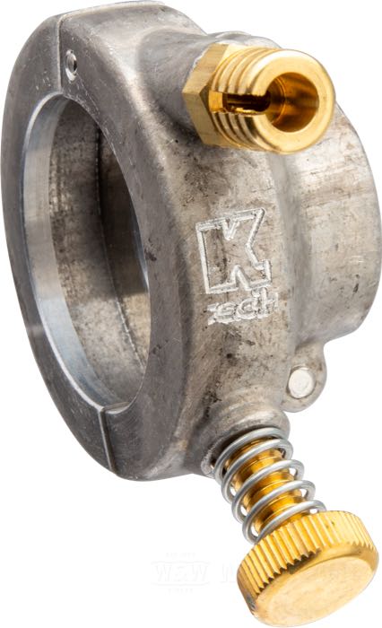 Cocotte de poignée d'accélération »Deluxe« de Kustom Tech; alu forgé, naturel; filetage: M6; Italie; poids brut: 100 g