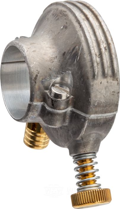 Cocotte de poignée d'accélération »Deluxe« de Kustom Tech; alu forgé, naturel; filetage: M6; Italie; poids brut: 100 g
