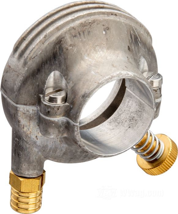 Cocotte de poignée d'accélération »Deluxe« de Kustom Tech; alu forgé, naturel; filetage: M6; Italie; poids brut: 100 g
