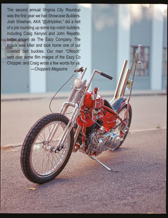 Rivista »Choppers Issue 13«; carta; larghezza x altezza: 215 x 295 mm; a colori; inglese; peso lordo: 394 g