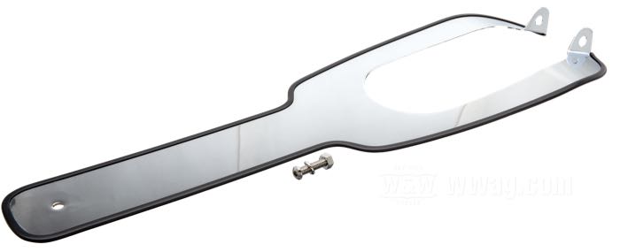 Copertura serbatoio »Low Rider«; per serbatoi Fat Bob; con finestratura; acciaio, cromato; rimpiazza OEM HD 61647-77; peso lordo: 350 g