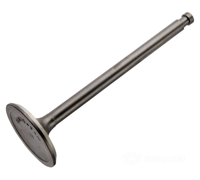 Valve; adaptable à modèles K 1952-1956; admission; acier; longueur: 141 mm; tête: 46.1 mm; tige: 8.6 mm; remplace OEM HD 18070-54; poids brut: 126 g