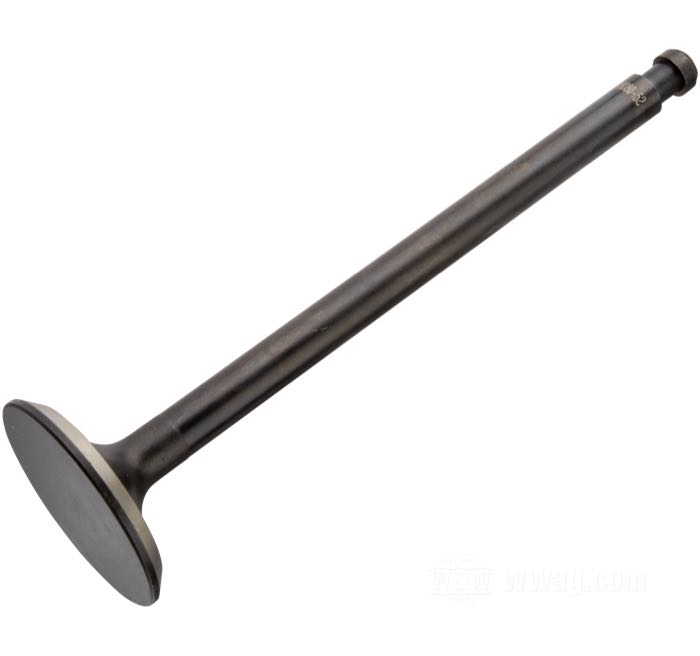 Valve; adaptable à modèles K 1952-1956; échappement; acier; longueur: 141 mm; tête: 40 mm; tige: 8.6 mm; remplace OEM HD 18080-52; poids brut: 113 g