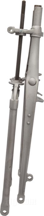 Kit de fourches rigide et amortisée de Cannonball; pour fourche Cannonball I-Beam Springer; acier, naturel; poids brut: 11 kg