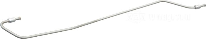 Brake line by Strange Bird; fits FL/FLH late 1979-1984; master cylinder to tee; steel, CAD (ZnNi process); length: 63 cm; replaces OEM HD 42304-79; USA; gross weight: 70 g