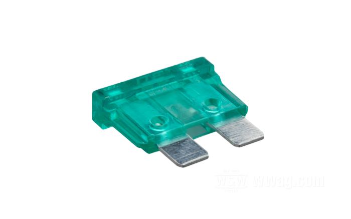 Schmelzsicherung »Standard ATO«; Kunststoff, grün; 30 A; Bruttogewicht: 10 g