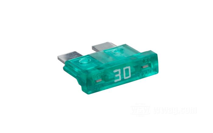 Schmelzsicherung »Standard ATO«; Kunststoff, grün; 30 A; Bruttogewicht: 10 g