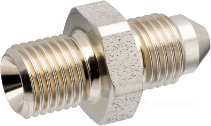 Adattatore di Krontec; per Condotto di freno; acciaio inox, dritto; filetto raccordo: 3/8”-24 IF; peso lordo: 10 g