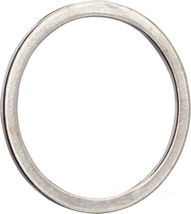 Washer; for O-Ring / Pushrod covers; fits Evolution Big Twin 1984→, Sportster 1986-1990; at the lifterblock; steel; ID x OD: 22.2 x 26.5 mm, 0.9 mm thick; replaces OEM HD 6737; USA; gross weight: 1 g