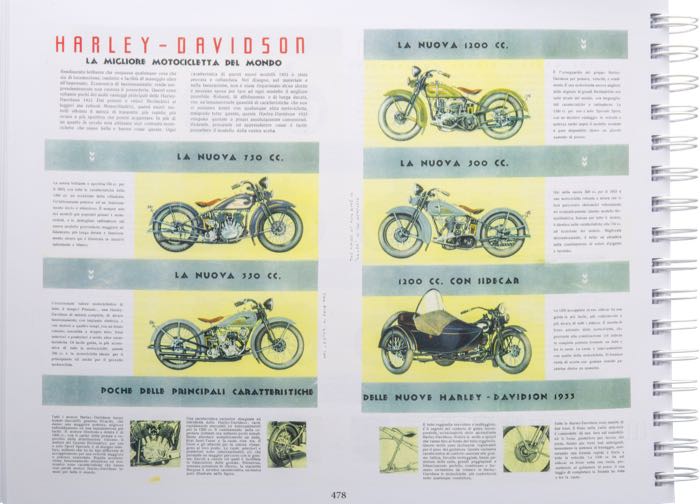 Libro »The Harley-Davidson VL Years 1930-1936«; carta; larghezza x altezza: 28 x 21 cm; di Steve Slocombe; spiralatura; a colori + bianco e nero; inglese; ISBN: 9780952750543; peso lordo: 1.12 kg