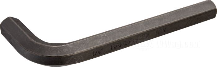 Hex wrench by Bahco; chrome-vanadium steel, parkerized; wrench size: 3/4”; gross weight: 599 g