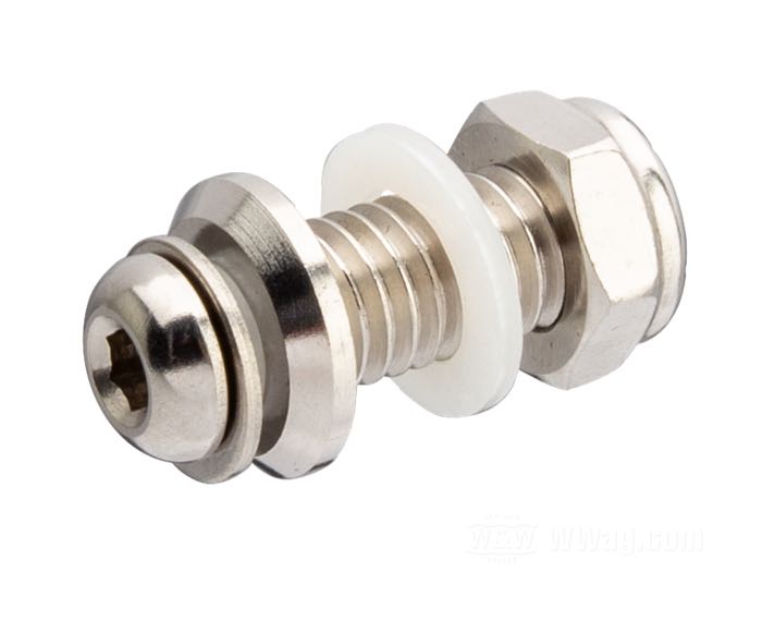 Kit de réparation; pour Garde-boue / Vis fixation de selle; acier inox, poli; poids brut: 20 g
