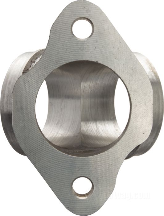 Pipe d'admission »Pipe type joint torique«; adaptable à Shovelhead Big Twins 1966-1978, Ironhead Sportster 1957-1978; alu coulé, poli au tonneau, distance trous de montage du carburateur: 70 mm; Ø 42.5 mm; pour carburateurs Bendix; remplace OEM HD 27021-71A; poids brut: 160 g