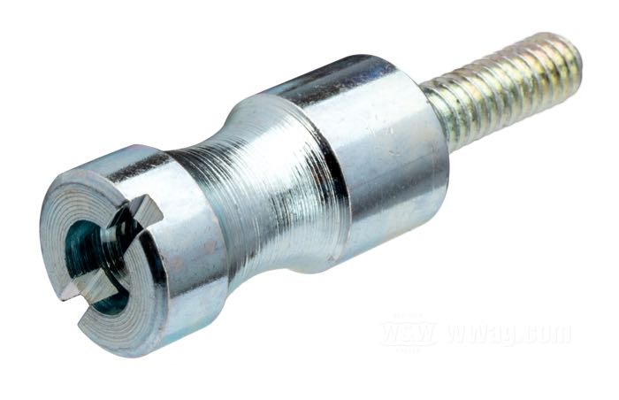 Abstandshalteschraube »Standard«; für Kontaktgrundplatte und Sensorplatte; passend für 1972-1979 Big Twins; Stahl, verchromt; Länge: 19.4 mm; Ø 9.5 mm; Gewinde: #8-32; ersetzt OEM HD 32608-70; Bruttogewicht: 10 g