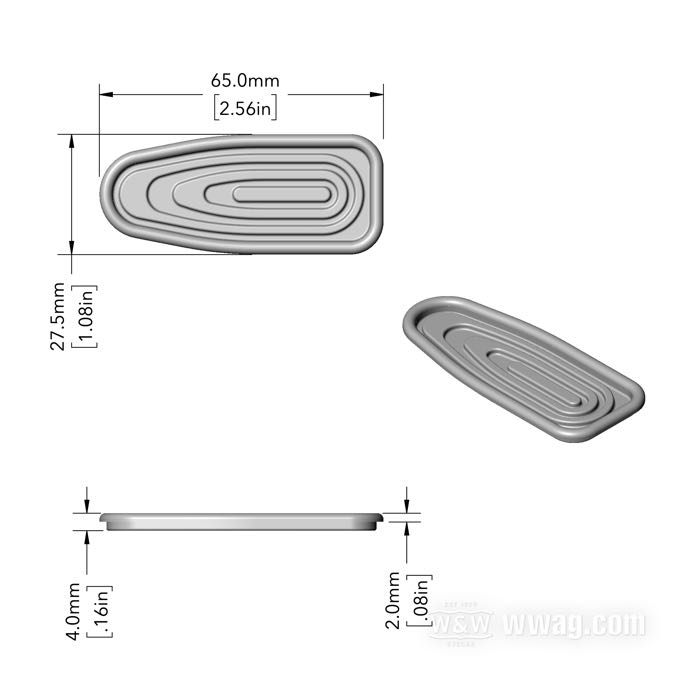 Gasket by Performance Machine; for Cover / Brake master cylinder; PM Contour Controls; rubber; gross weight: 10 g
