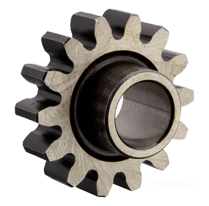Zahnrad; für Ölpumpe; passend für Big Twin OHV 1936-1947; Mitläufer, Zulauf; Stahl; 6.3 mm stark; ersetzt OEM HD 26317-36; Bruttogewicht: 19 g