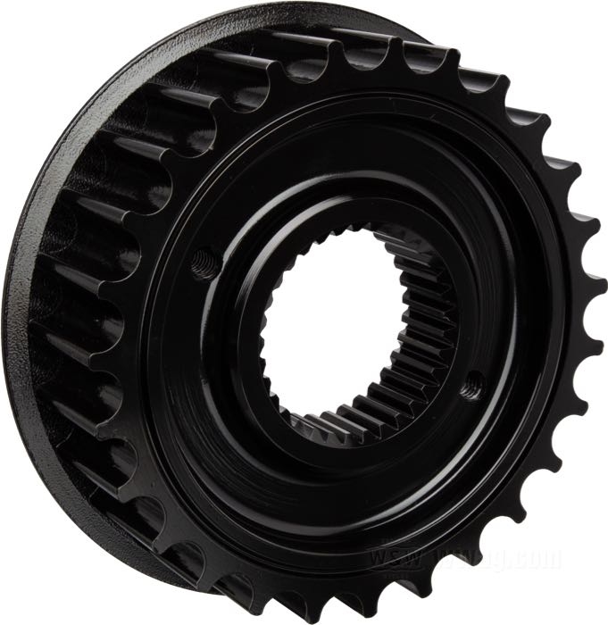 Polea de transmisión; apropiado para Sportster 1991-2003; aluminio; número de dientes: 27; reemplaza OEM HD 40285-91 y 40288-95; EE. UU.; peso bruto: 1.48 kg