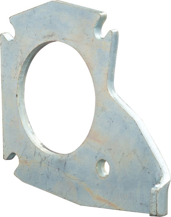Placa de soporte de rodamiento; apropiado para Big Twin de 4 velocidades 1980-1986; acero; reemplaza OEM HD 35111-80; peso bruto: 210 g