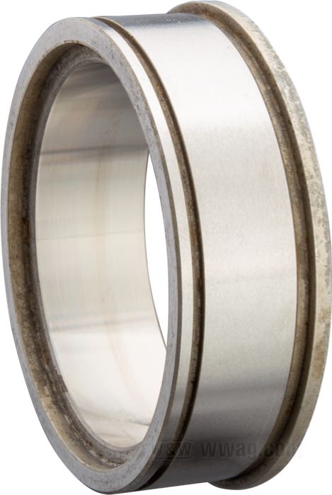 Pista de cojinete de Jims; apropiado para Big Twin de 4 velocidades late 1937-1977 (1ra serie); acero; tamaño: +0.005 ”; reemplaza OEM HD 35125-78; peso bruto: 150 g