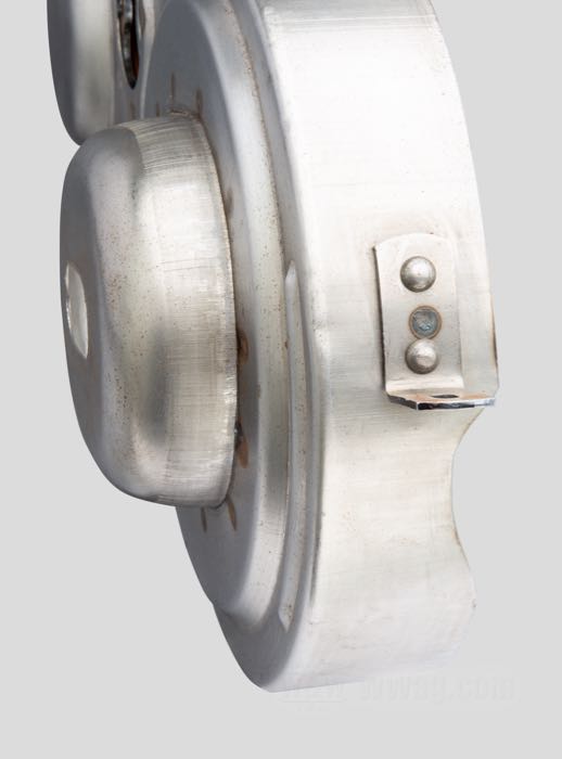 Primary chain guard set by The Cyclery; fits R-series models 1934-1935; steel, bare; Outer height motor sprocket bulge (A): 68 mm; Inner height clutch bulge (B): 90 mm; Outer height clutch bulge (C): 91 mm; replaces OEM HD 3801-32, 3811-29, 3804-32, and 3805-32; gross weight: 2.79 kg