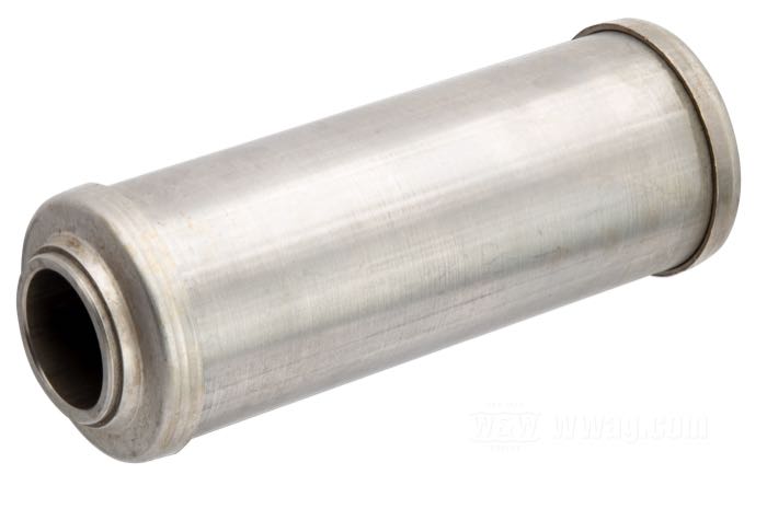 Spacer; for Wheel bearing; fits XL 1963-1978; steel; length: 100 mm; matching axle Ø: 17 mm; ID x OD: 18.2 x 33.5 mm; replaces OEM HD 41185-63; USA; gross weight: 165 g