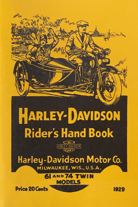 H-D Riders Handbooks