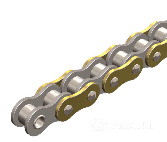 Tsubaki Alpha XRS and RQ2 520 Narrow Secondary Chains