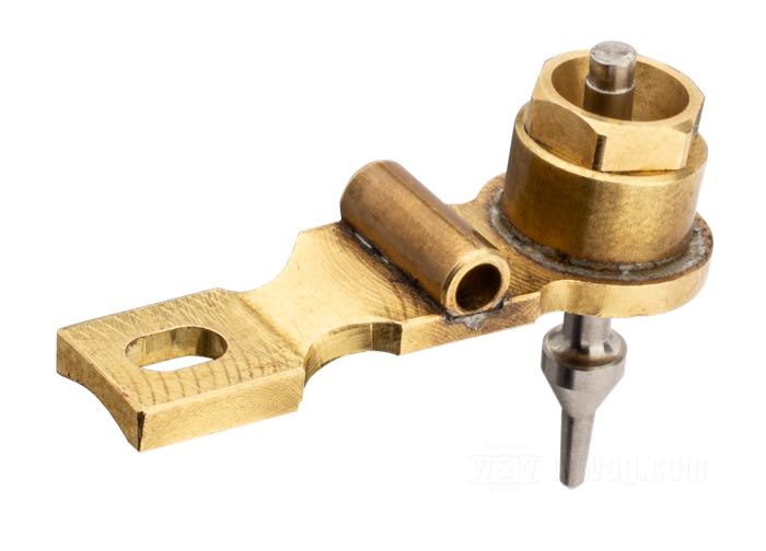 Leva di Into The Wilderness; per Galleggiante; atto per IOE Twins 1916-1927; ottone / acciaio inox; per carburatori Schebler HX; rimpiazza OEM HD 1198-11, 1195-16 e 1199-16; peso lordo: 10 g