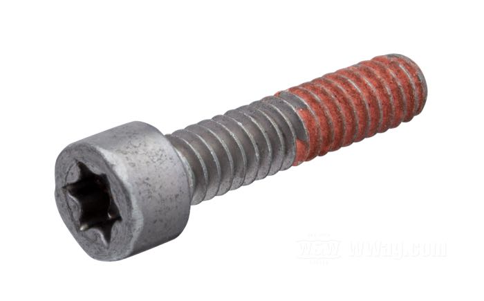 Screw; for stator; fits Big Twin 1986-1988, Sportster 1985-1990 (4-hole mount); steel, browned ; cylindrical head Torx; thread: #10-24; length: 7/8 ” (22 mm); replaces OEM HD 2712; USA; gross weight: 10 g