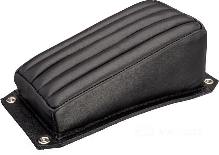 Cuscino passeggero »Tuck & Roll«; standard; vacchetta, nero, 5-Rib; lunghezza x larghezza: 230 x 118 mm; Europa; peso lordo: 520 g