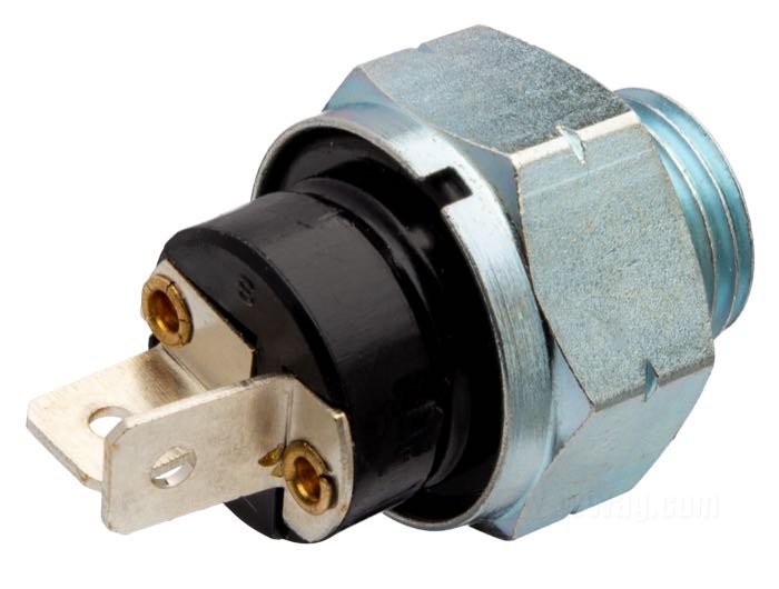 Neutral switch; for Transmission; fits Big Twin 1965-early 1973, Servi-car 1971-1973; steel, zinc plated; thread: 9/16”-18; thread length: 5/16 ”; replaces OEM HD 71507-71; gross weight: 30 g