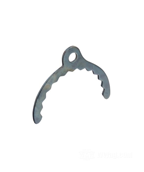 Lámina de seguridad; para eje brazo oscillante; apropiado para modelo K, Sportster 1954-1981; acero; reemplaza OEM HD 47525-52; peso bruto: 10 g