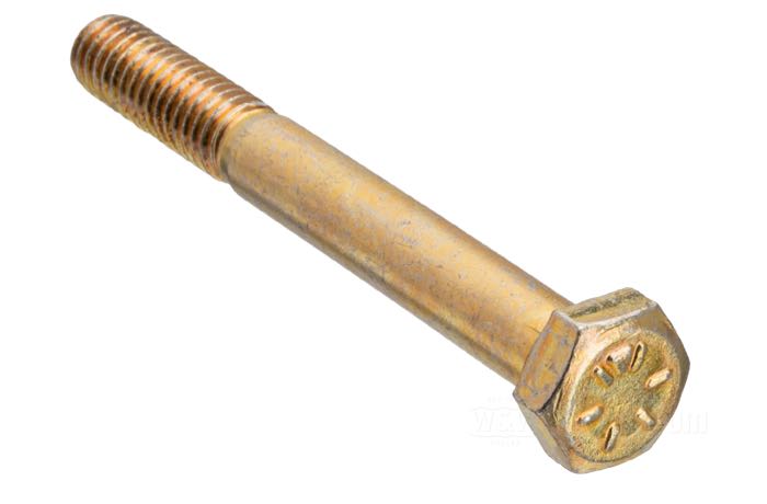 Bolt; for Rocker housings; fits Evolution; steel, zinc plated; thread: 5/16”-18; length: 2-3/4 ” (70 mm); replaces OEM HD 3500A; Canada; gross weight: 30 g