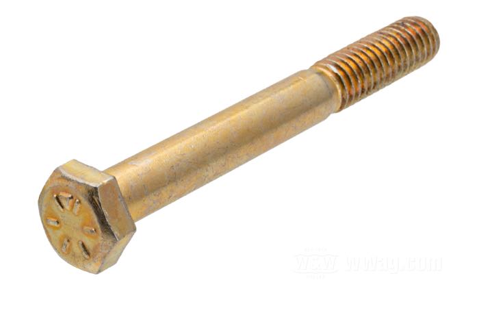 Bolt; for Rocker housings; fits Evolution; steel, zinc plated; thread: 5/16”-18; length: 2-3/4 ” (70 mm); replaces OEM HD 3500A; Canada; gross weight: 30 g