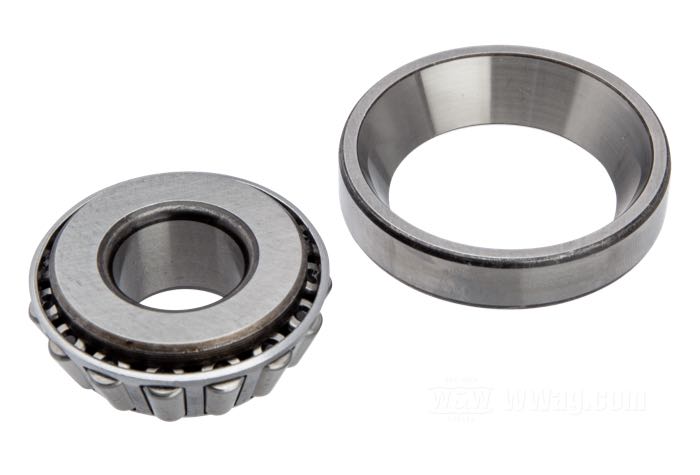 Rodamiento cónico; apropiado para Sportster 1974-1981; acero; clase de tolerancia: RBEC 1; Ø int. x Ø ext.: 15.6 x 42.9 mm, grosor: 14.5 mm; reemplaza OEM HD 47521-74; peso bruto: 200 g