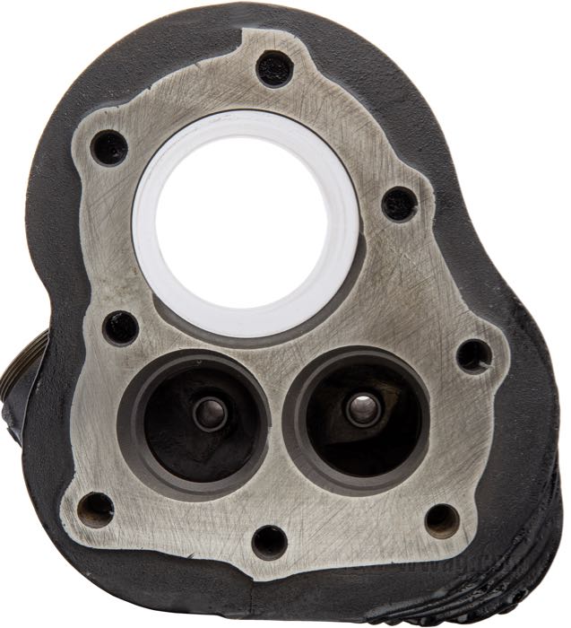 Cylindre; adaptable à Flathead 750cc/45 cui.; avant; fonte, noir; longueur: 149 mm; alésage nominal: 2-3/4 ”; remplace OEM HD 16460-40; poids brut: 6.74 kg