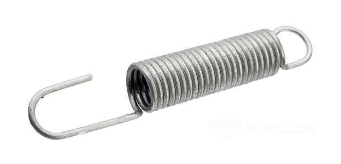 Molla di Morris Magneto; per Magnete; Morris MM3, MM74E; lunghezza: 50 mm; Ø 8 mm; U.S.A.; peso lordo: 13 g