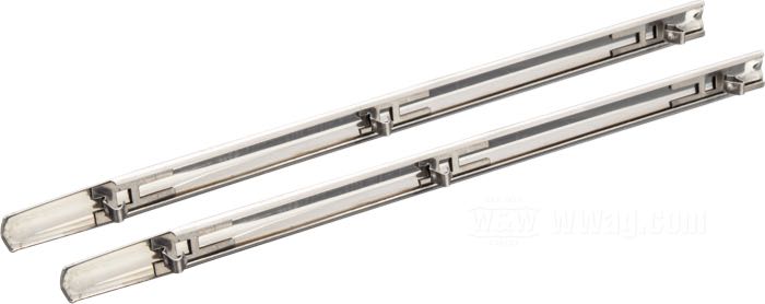 Trim strip set; for Front fender; fits Big Twin 1949-1956; stainless steel, polished, position: side mount; replaces OEM HD 59205-49; gross weight: 100 g
