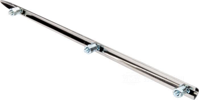 Trim strip set; for Front fender; fits Big Twin 1957→; stainless steel, polished, position: side mount; replaces OEM HD 59205-57, 59206-57, and 59211-74; gross weight: 107 g