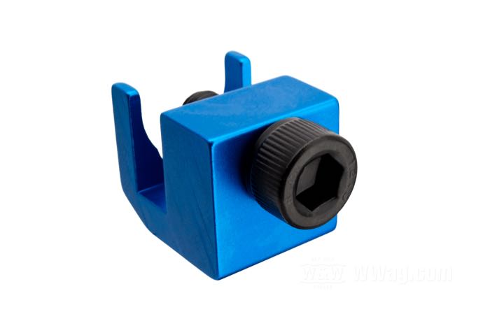 Clamp; for Cam; blue; gross weight: 20 g