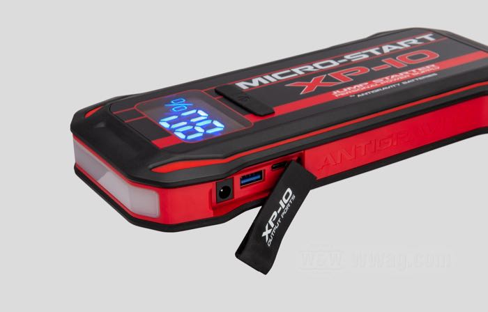 Batterie »Micro-Start XP-10 Gen. 2« von Antigravity; L x B x H: 245 x 104 x 36 mm; Nettogewicht: 740 g; 16 Ah; Nennenergie: 59.2 Wh; Bruttogewicht: 1.52 kg