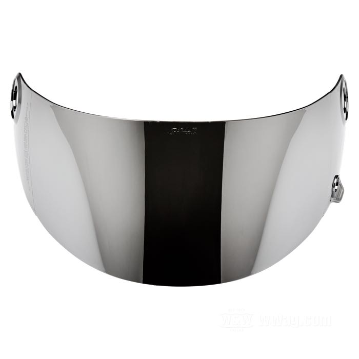Visier von Biltwell Inc.; für Gringo S Integralhelme; Polycarbonat, chrom verspiegelt; Bruttogewicht: 144 g